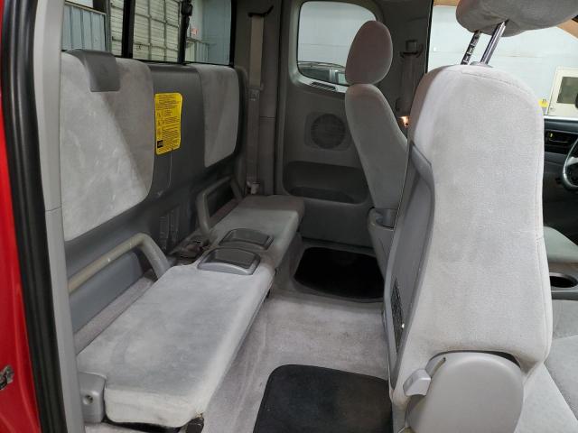 5TETU62N57Z432025 - 2007 TOYOTA TACOMA PRERUNNER ACCESS CAB RED photo 10