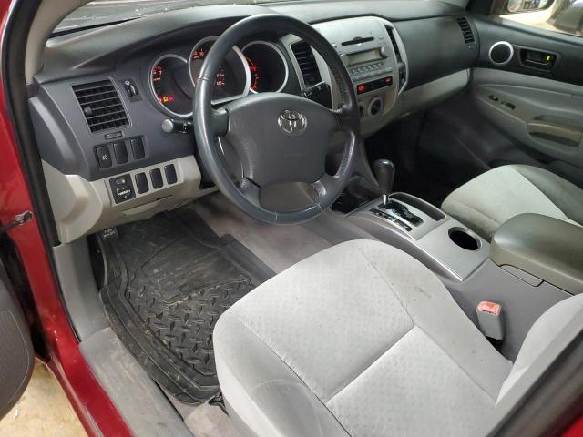 5TETU62N57Z432025 - 2007 TOYOTA TACOMA PRERUNNER ACCESS CAB RED photo 8