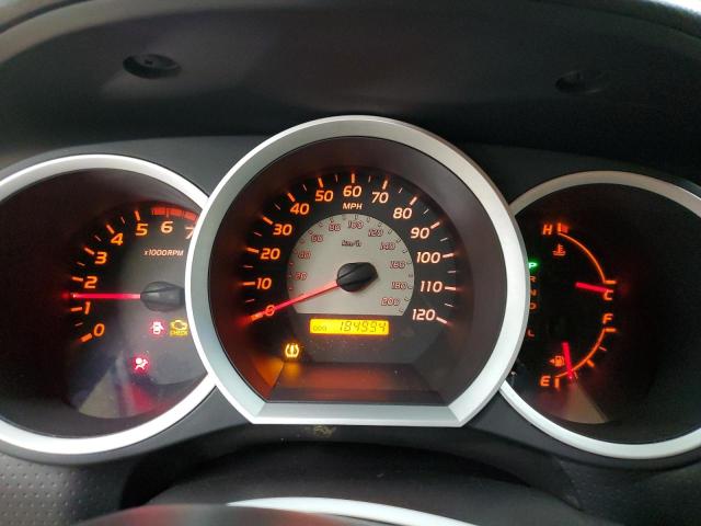 5TETU62N57Z432025 - 2007 TOYOTA TACOMA PRERUNNER ACCESS CAB RED photo 9