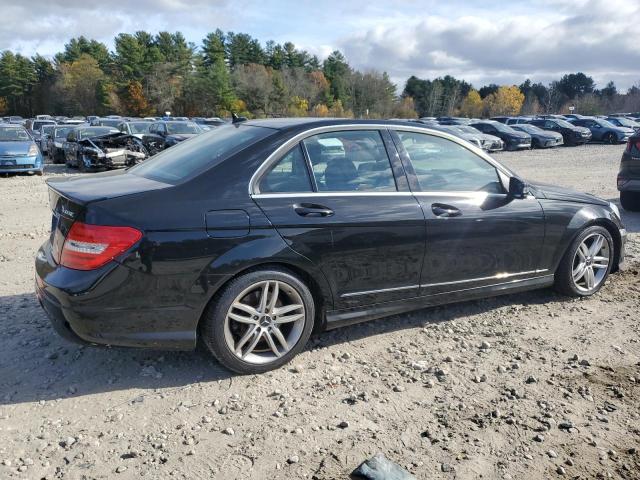 WDDGF8BBXCR214705 - 2012 MERCEDES-BENZ C 300 4MATIC BLACK photo 3