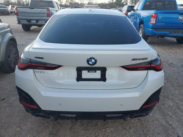 WBA13AW08NFL96396 - 2022 BMW M440XI GRAN COUPE WHITE photo 6