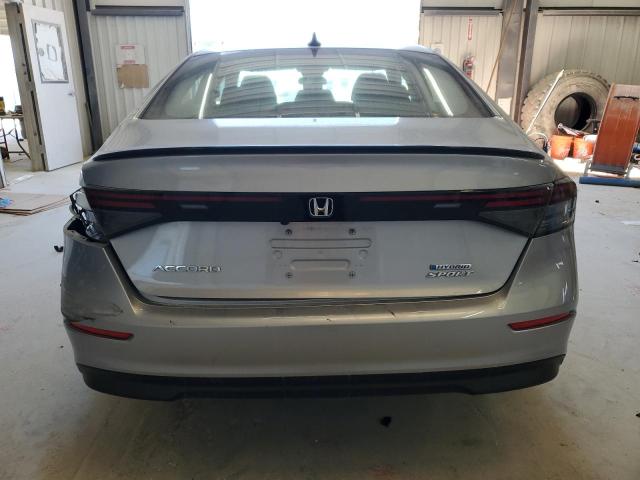 1HGCY2F54PA012839 - 2023 HONDA ACCORD HYBRID SPORT SILVER photo 6