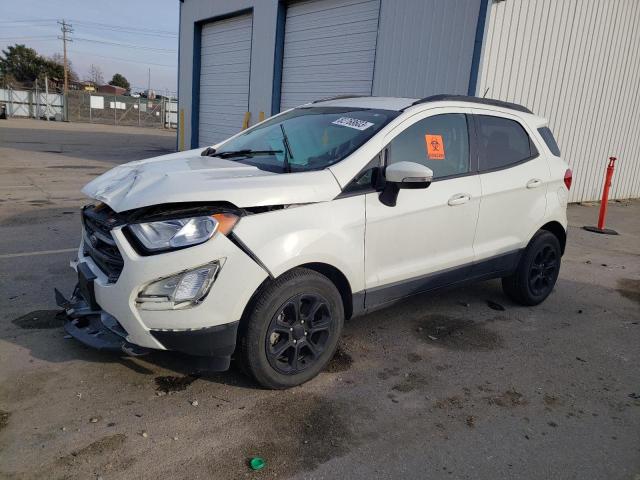 MAJ3S2GE5KC307885 - 2019 FORD ECOSPORT SE WHITE photo 1