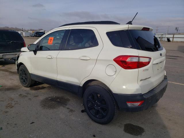 MAJ3S2GE5KC307885 - 2019 FORD ECOSPORT SE WHITE photo 2