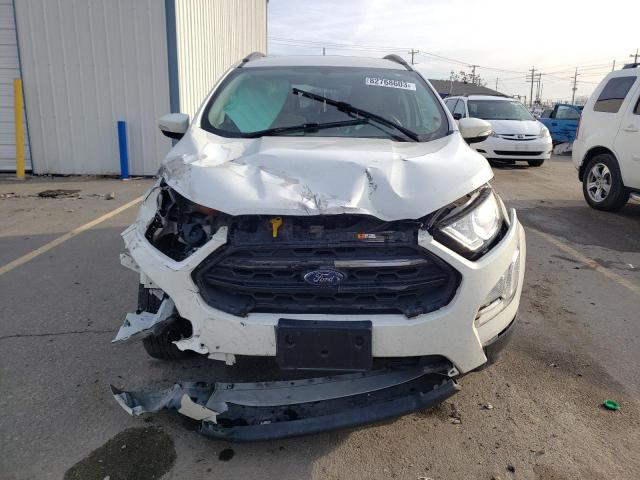 MAJ3S2GE5KC307885 - 2019 FORD ECOSPORT SE WHITE photo 5