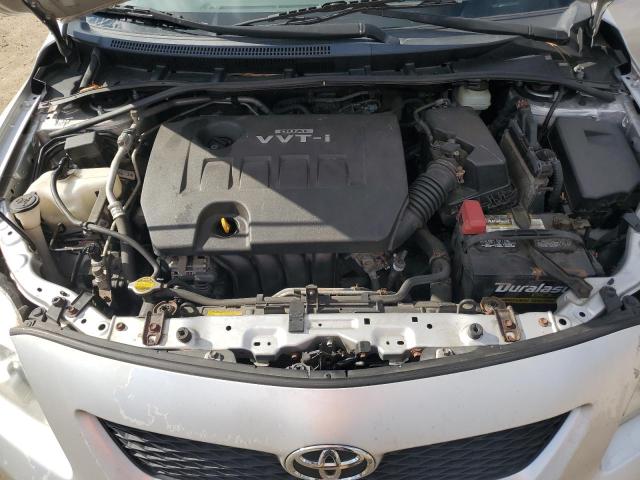 JTDBL40E39J016204 - 2009 TOYOTA COROLLA BASE Сірий фото 11