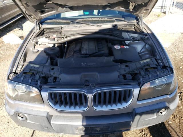 WBXPA73454WB25779 - 2004 BMW X3 2.5I SILVER photo 11