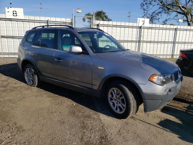 WBXPA73454WB25779 - 2004 BMW X3 2.5I SILVER photo 4