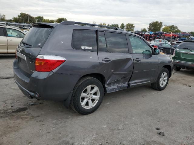 5TDJK3EH0AS009813 - 2010 TOYOTA HIGHLANDER SE CHARCOAL photo 3