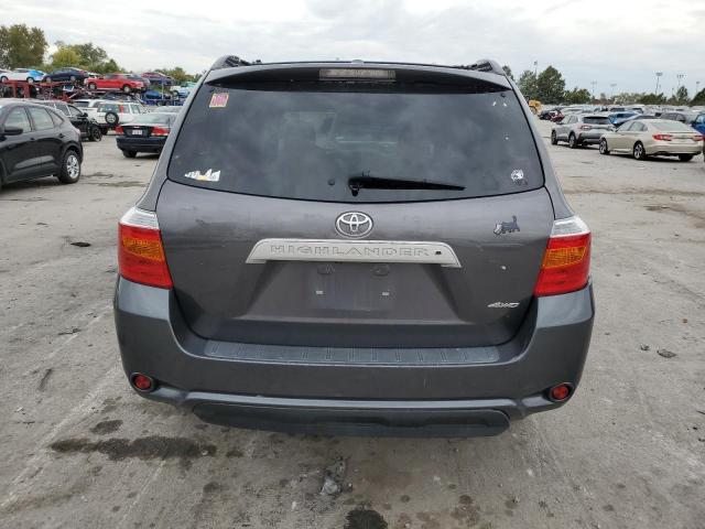 5TDJK3EH0AS009813 - 2010 TOYOTA HIGHLANDER SE CHARCOAL photo 6