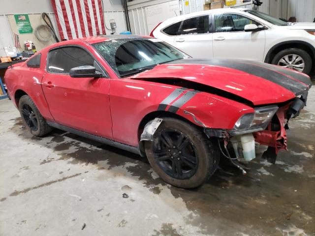1ZVBP8AN0A5145229 - 2010 FORD MUSTANG RED photo 4