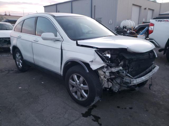 JHLRE48777C035423 - 2007 HONDA CR-V EXL WHITE photo 4