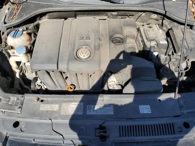 1VWBP7A38CC051039 - 2012 VOLKSWAGEN PASSAT SE BLACK photo 11