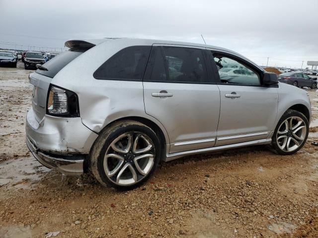 2FMDK3AK3BBA70067 - 2011 FORD EDGE SPORT SILVER photo 3