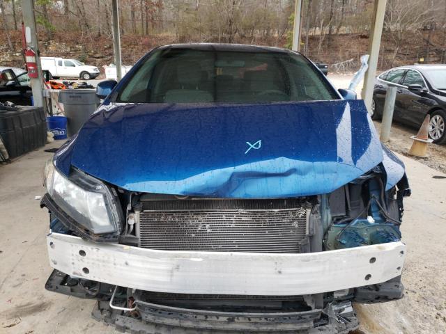 19XFB2F5XDE096249 - 2013 HONDA CIVIC LX BLUE photo 5