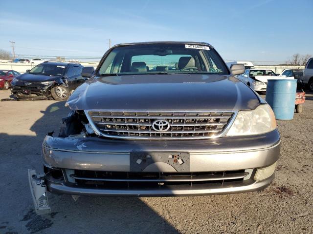 4T1BF28B53U280502 - 2003 TOYOTA AVALON XL GRAY photo 5