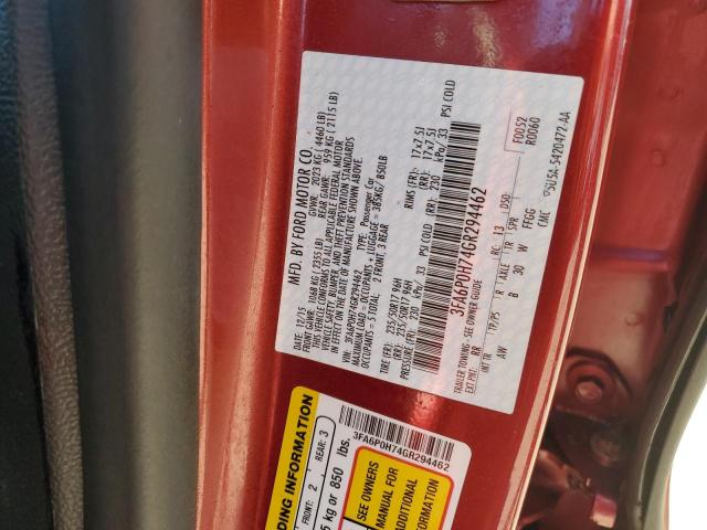 3FA6P0H74GR294462 - 2016 FORD FUSION SE 栗色 照片 13