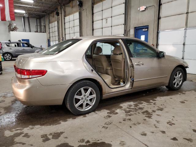 1HGCM66544A025749 - 2004 HONDA ACCORD EX TAN photo 3