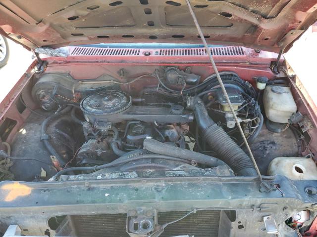 1GCBS14E1H8179810 - 1987 CHEVROLET S10 S10 RED photo 11