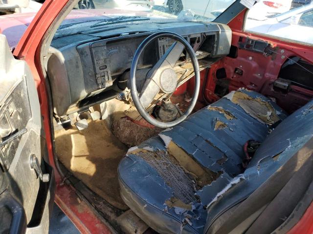 1GCBS14E1H8179810 - 1987 CHEVROLET S10 S10 RED photo 8