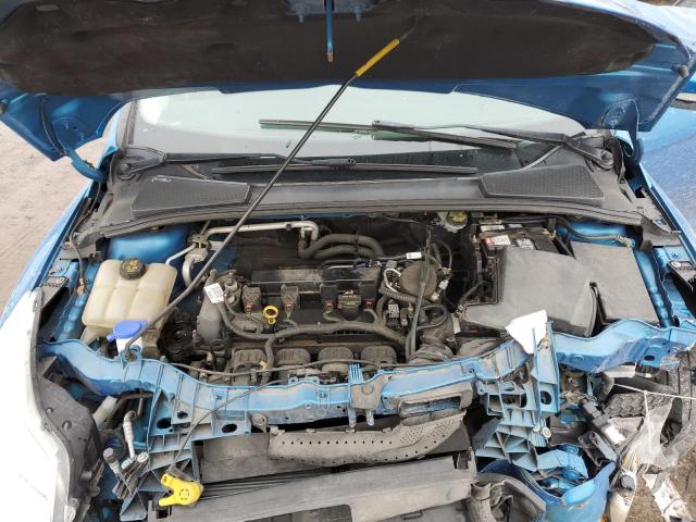 1FADP3F2XEL142665 - 2014 FORD FOCUS SE BLUE photo 11