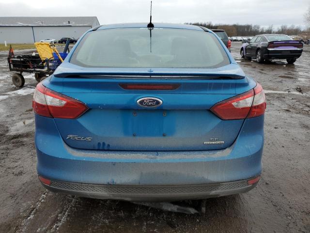 1FADP3F2XEL142665 - 2014 FORD FOCUS SE BLUE photo 6