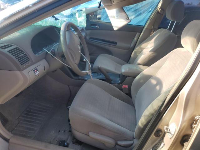 JTDBE32K553014251 - 2005 TOYOTA CAMRY LE Բեժ լուսանկար 7