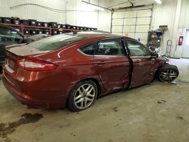 3FA6P0H74ER298802 - 2014 FORD FUSION SE ORANGE photo 3