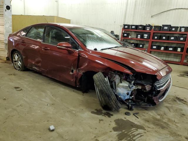 3FA6P0H74ER298802 - 2014 FORD FUSION SE ORANGE photo 4