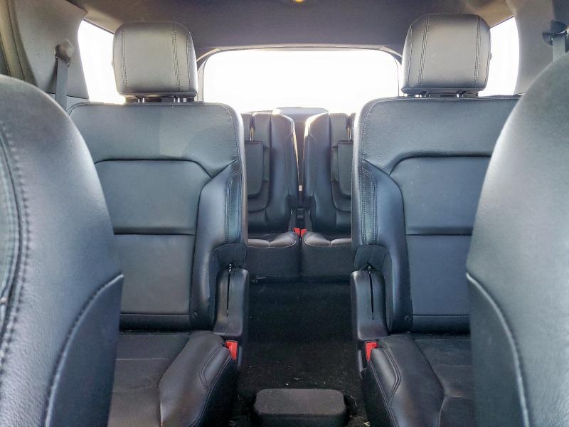 1FM5K8D87GGB18168 - 2016 FORD EXPLORER XLT BLACK photo 10