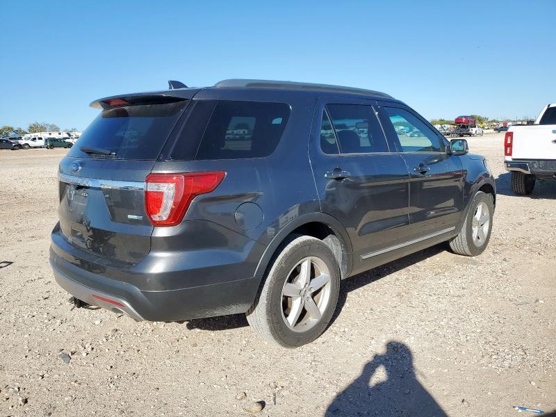 1FM5K8D87GGB18168 - 2016 FORD EXPLORER XLT BLACK photo 3