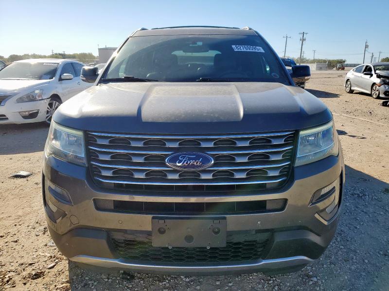 1FM5K8D87GGB18168 - 2016 FORD EXPLORER XLT BLACK photo 5