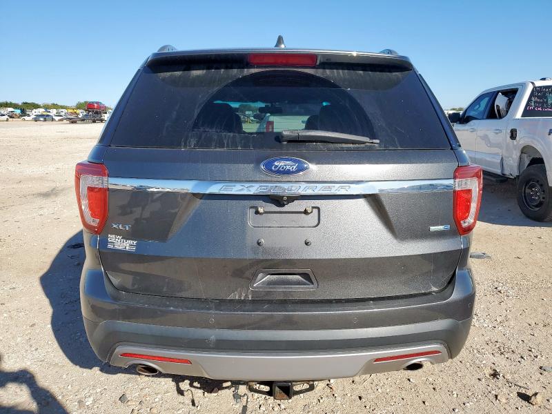 1FM5K8D87GGB18168 - 2016 FORD EXPLORER XLT BLACK photo 6