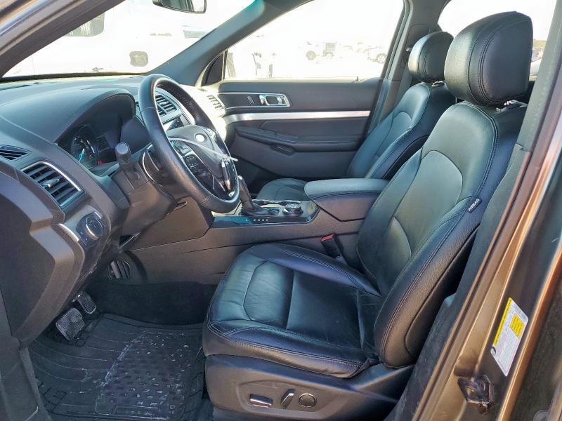 1FM5K8D87GGB18168 - 2016 FORD EXPLORER XLT BLACK photo 7