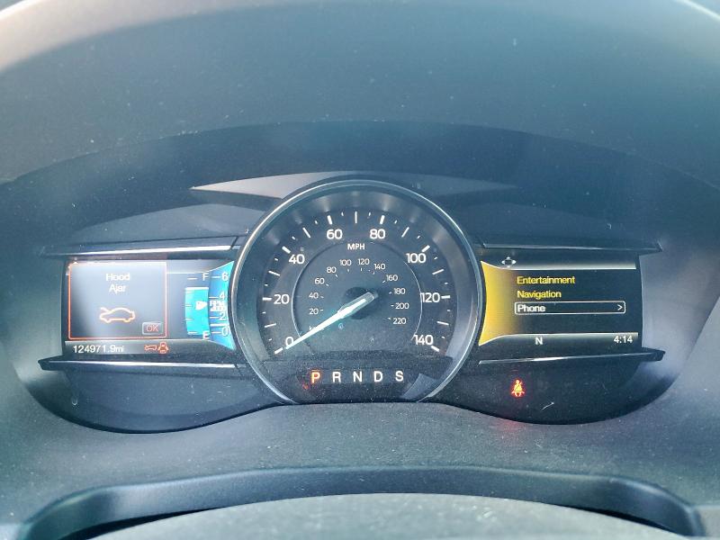 1FM5K8D87GGB18168 - 2016 FORD EXPLORER XLT BLACK photo 9