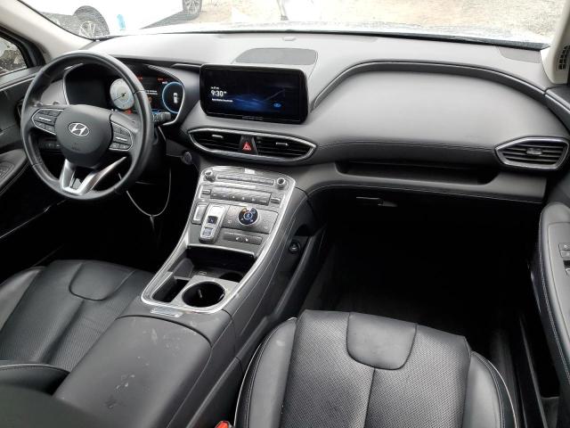 5NMS3DAJ9NH480593 - 2022 HYUNDAI SANTA FE SEL SILVER photo 8