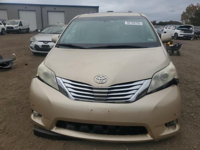 5TDYK3DC1BS036136 - 2011 TOYOTA SIENNA XLE 金色 照片 5