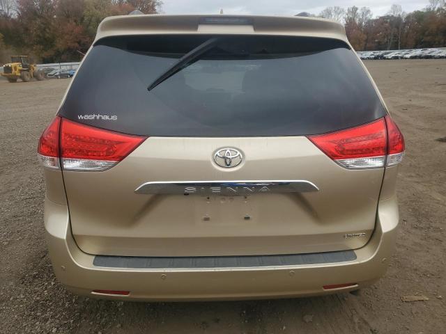 5TDYK3DC1BS036136 - 2011 TOYOTA SIENNA XLE 金色 照片 6
