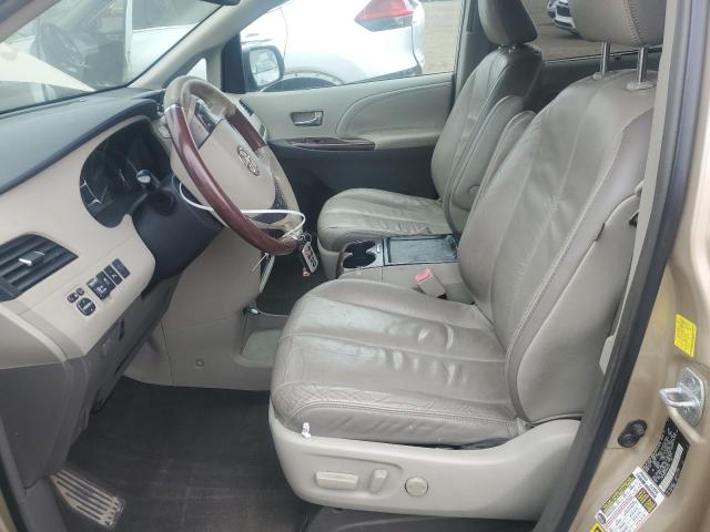 5TDYK3DC1BS036136 - 2011 TOYOTA SIENNA XLE 金色 照片 7