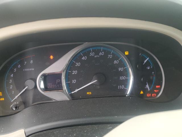 5TDYK3DC1BS036136 - 2011 TOYOTA SIENNA XLE 金色 照片 9