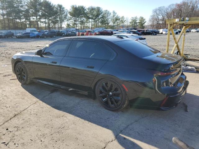 WBY43EJ04RCR86714 - 2024 BMW I7 EDRIVE50 BLACK photo 2