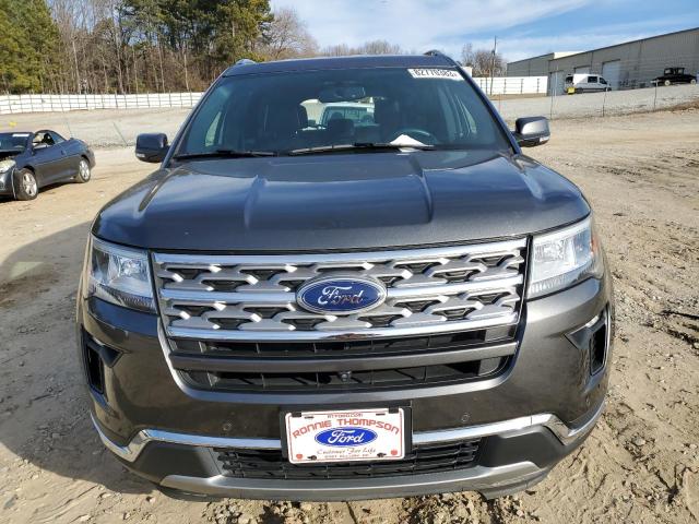 1FM5K7F81JGB38804 - 2018 FORD EXPLORER LIMITED GRAY photo 5