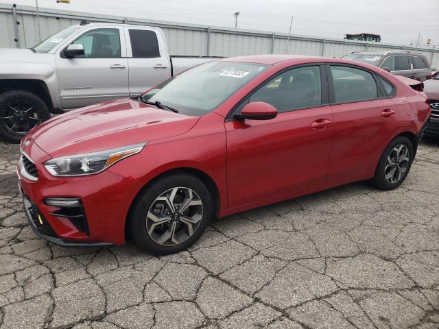 3KPF24AD5LE260614 - 2020 KIA FORTE FE RED photo 1