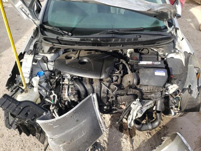 KMHDH4AEXFU355525 - 2015 HYUNDAI ELANTRA SE SILVER photo 11