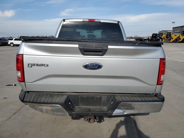 1FTEW1CG5HFB67983 - 2017 FORD F150 SUPERCREW SILVER photo 6