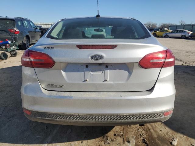 1FADP3E2XHL317258 - 2017 FORD FOCUS S SILVER photo 6