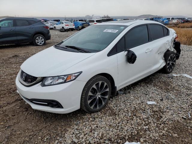 2HGFB6E5XDH708786 - 2013 HONDA CIVIC SI WHITE photo 1