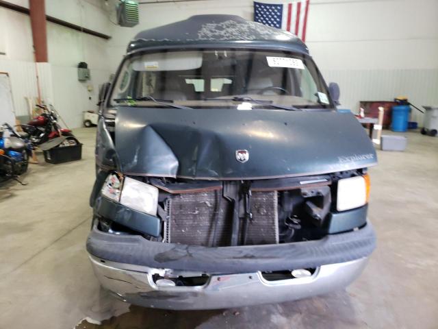 2B6HB11YX2K144930 - 2002 DODGE RAM VAN B1500 GREEN photo 5