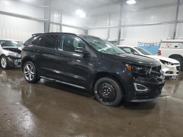 2FMTK3AP0FBB12806 - 2015 FORD EDGE SPORT BLACK photo 4