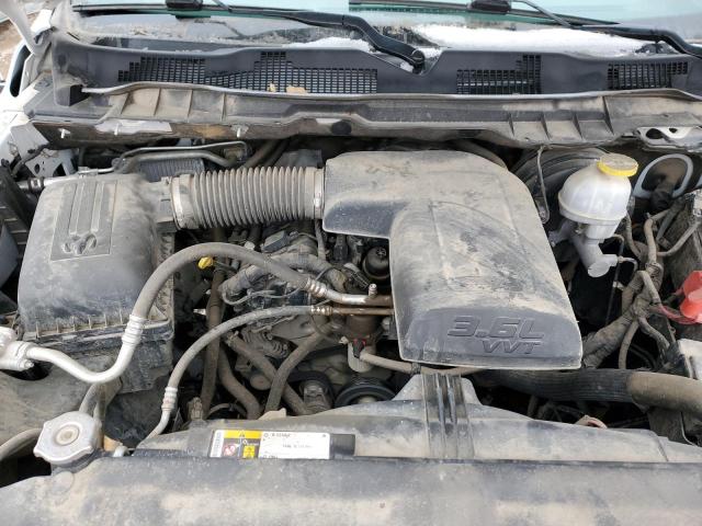 1C6RR7LG3KS671482 - 2019 RAM 1500 CLASS SLT თეთრი ფოტო 11